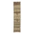 2x10 Hand-Knotted Modern Gabbeh Wool Runner – Minimalist Tribal Design For Sale