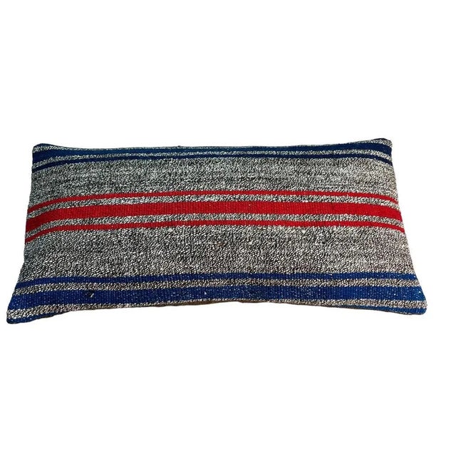 Vintage Turkish Kilim Cushion Cover, 1970s For Sale - Image 10 of 11