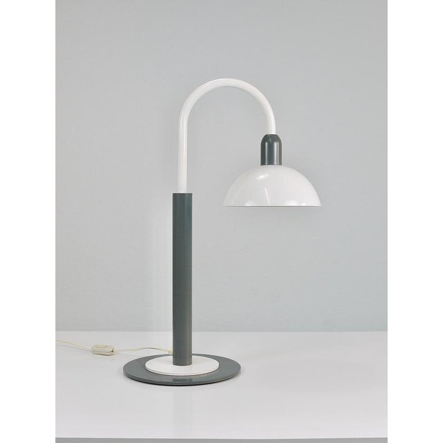 Gold Postmodern Uplighter Floor Lamps, Italy, 1980s, Set of 2 For Sale - Image 8 of 18
