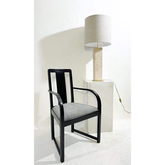 Vintage Italian Travertine Lamp For Sale - Image 9 of 10