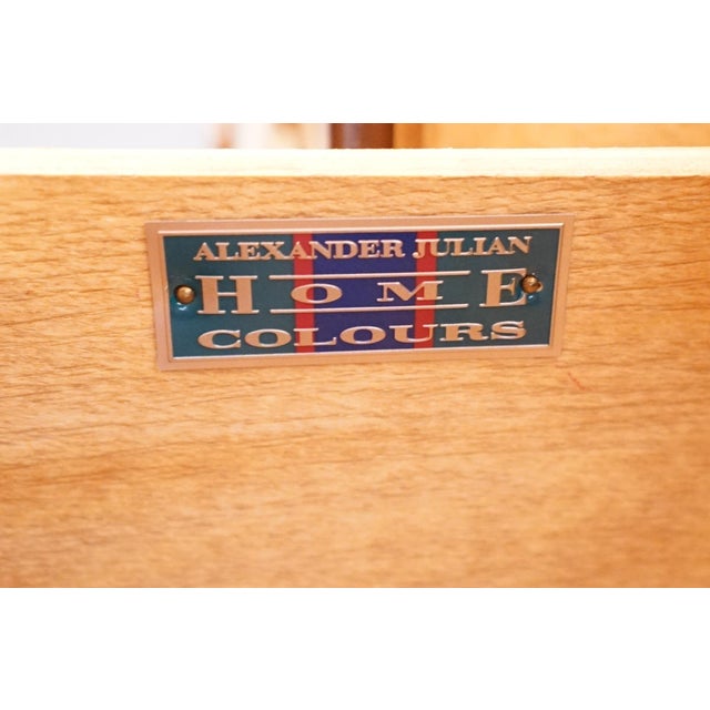 Alexander Julian Home Colours Collection Cherry Early American Traditional 73" Triple Dresser 710-060 For Sale - Image 11 of 17