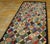 1920s Multicolor Geometric Antique American Hooked Rug 3'7" X 8'9" Knotted Wool Carpet For Sale - Image 12 of 12