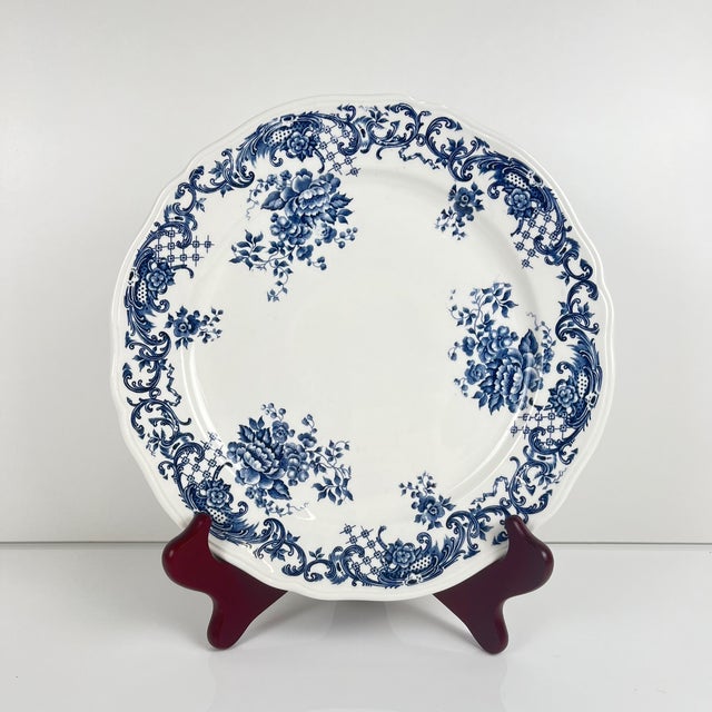 1990s Vintage Valeria Dinner Plates from Villeroy & Boch, 1980s, Set of 4 For Sale - Image 5 of 9