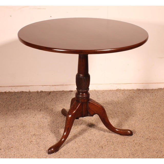 18th Century Mahogany Side Table For Sale - Image 9 of 9