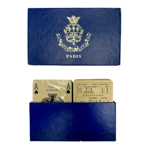 Mid 20th Century Ritz Paris Hotel Double Deck Playing Cards