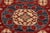 Rustic Super Kazak Red/Blue Wool Rug - 5'3'' X 6'3'' For Sale In New York - Image 6 of 10