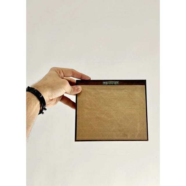 1960s Vintage Mini Framed Countryside Needlepoint Art For Sale - Image 5 of 12