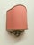 Metal Fabric Fan with Cast Bow Decoration, 1950s For Sale - Image 7 of 8