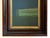 2020s “River Moss" Abstract Art in Antique Frame, Transitional Living Room Art by JTS For Sale - Image 5 of 11