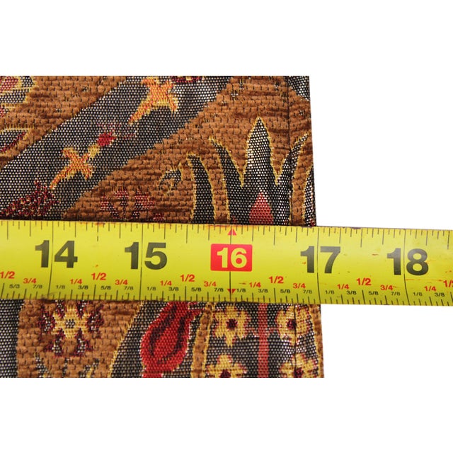 Shabby Chic Ikat Tulip Pillow For Sale In New York - Image 6 of 7