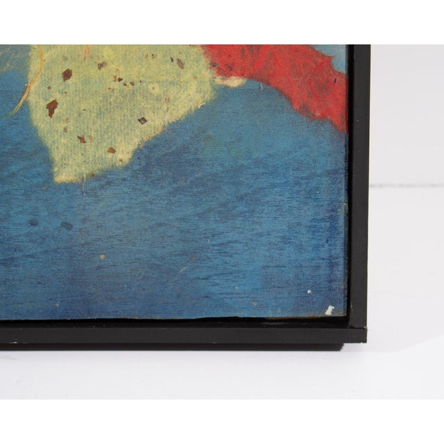 Paper Mixed Media Painting and Collage by Anthony Louis Popcheff For Sale - Image 7 of 8