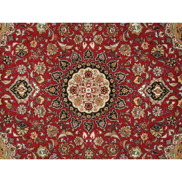 Tabriz Design rugs are distinguished by their excellent weave and by their remarkable adherence to the classical...