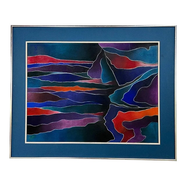 Abstract Painting by Ernesto Bonilla For Sale