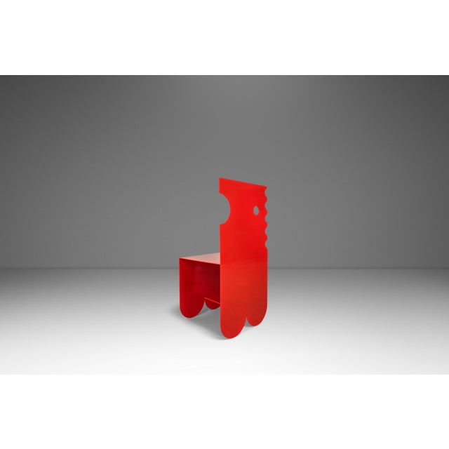 2020s Postmodern Abstract "Pac" (Playful Accent Chair) by Mark Leblanc for Leblanc Studios, Usa, C. 2026 For Sale - Image 5 of 18