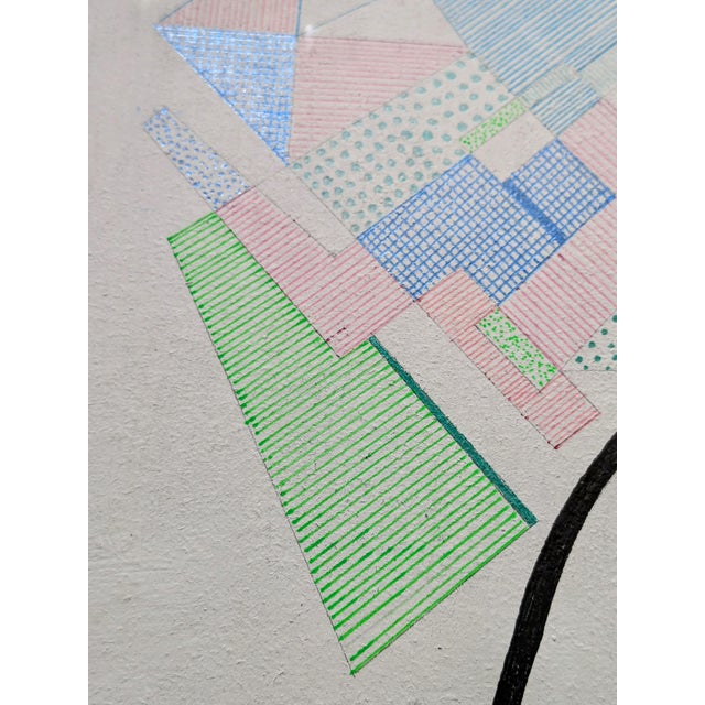 Henri Nouveau - Abstract Composition, Hand-Signed and Dated Mixed Media on board, 1955 Beautiful abstract work by Henri...