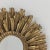 Large Early-Mid 20th Century French Art Deco Giltwood Sunburst Mirror For Sale - Image 4 of 12