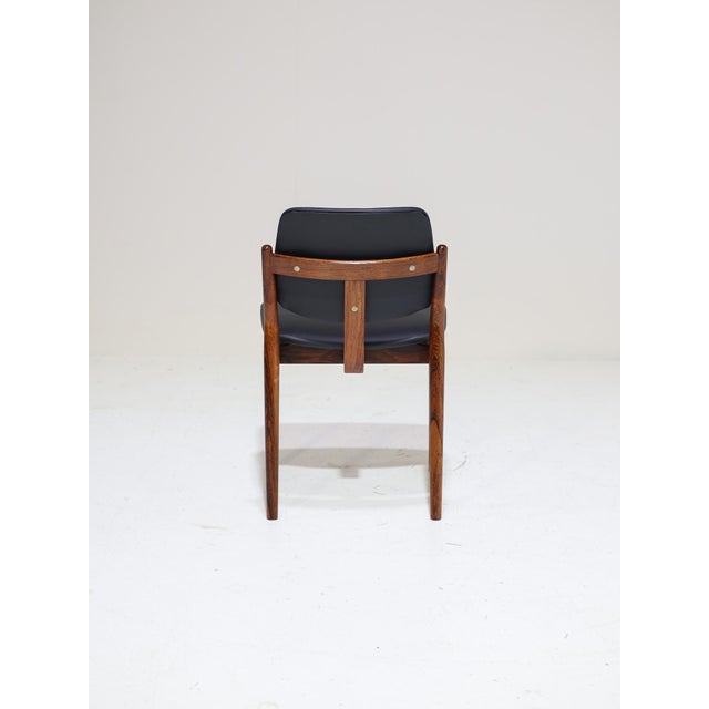 Mid-Century Modern Dining Chairs by Arne Vodder for Sibast, Denmark, 1960s, Set of 4 For Sale - Image 3 of 13