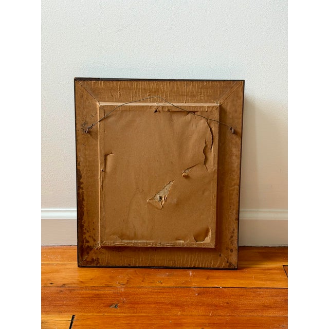 Antique Burmese Roller Lithograph After j.g. Keulemans in Deep Wood Frame For Sale In New York - Image 6 of 11