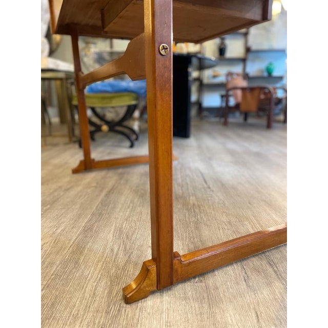 Swedish Teak Writing Desk, Mid-1950s For Sale - Image 9 of 18