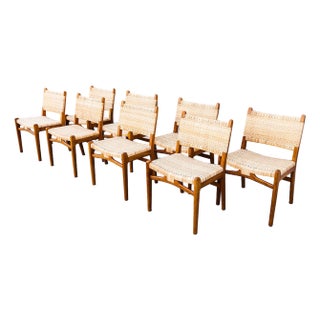 1960s Restored Hans Wegner Ch 31 Oak Dining Chairs - Set of 8 For Sale