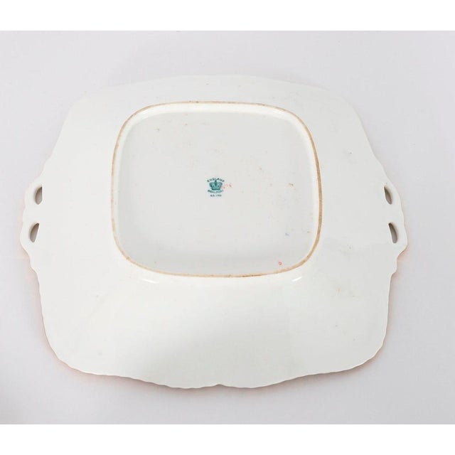 Antique Coalport Bat Wing Porcelain Tea Service, 20th Century, Set of 25 For Sale - Image 5 of 18