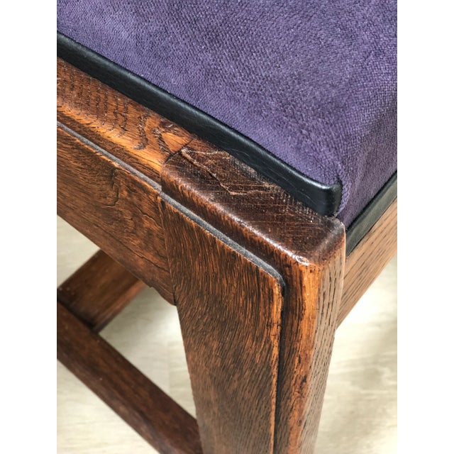 Set of 4 Art Deco Haagse School Dining Chair Frits Spanjaard 1930s For Sale - Image 12 of 12