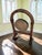 Brown Antique Gothic Revival Oak Freestanding Dinner Gong in Silvered Brass, 1800s For Sale - Image 8 of 13