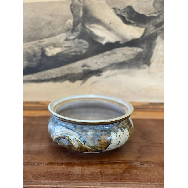 Vintage 1970s Ceramic Pot For Sale - Image 9 of 9