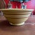 Farmhouse Antique Farmhouse Yellowware Large Mixing Bowl, With Brown and Cream Banding, Circa 1850's For Sale - Image 3 of 12