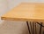 Mid 20th Century Oak Dining Table With Sculptural Iron Base For Sale - Image 10 of 12