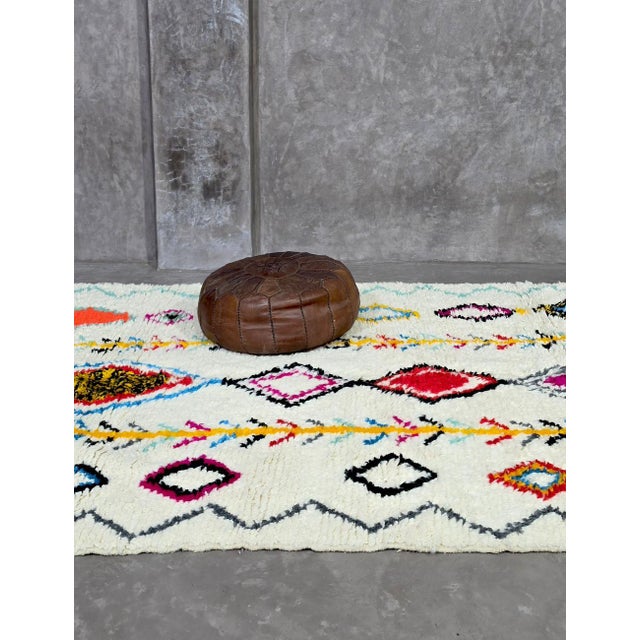 Artistic Moroccan Azilal Rug - 9.1 X 5.9 Ft For Sale - Image 4 of 8