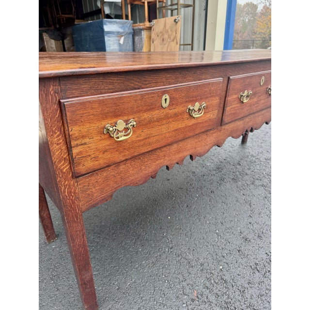 English 18th Century English Dresser Base For Sale - Image 3 of 12