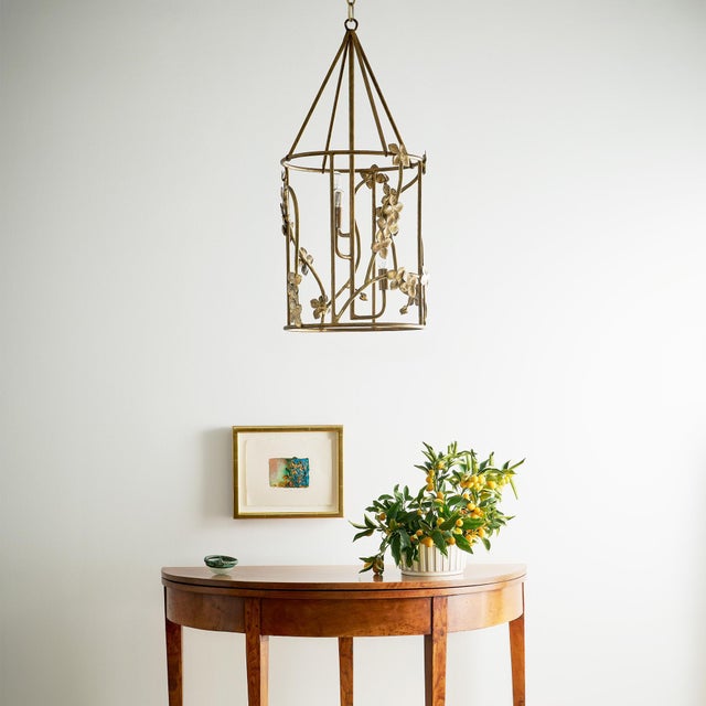 With its bronze flowers and delicate branches, the Sakura Floral Lantern adds classic charm to entryways and gathering...