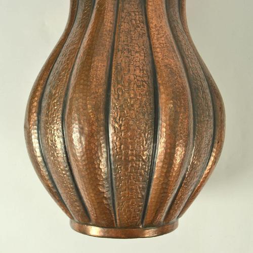 Large Copper Amphora Vase by Egidio Casagrande, Italy, 1950s For Sale - Image 10 of 18
