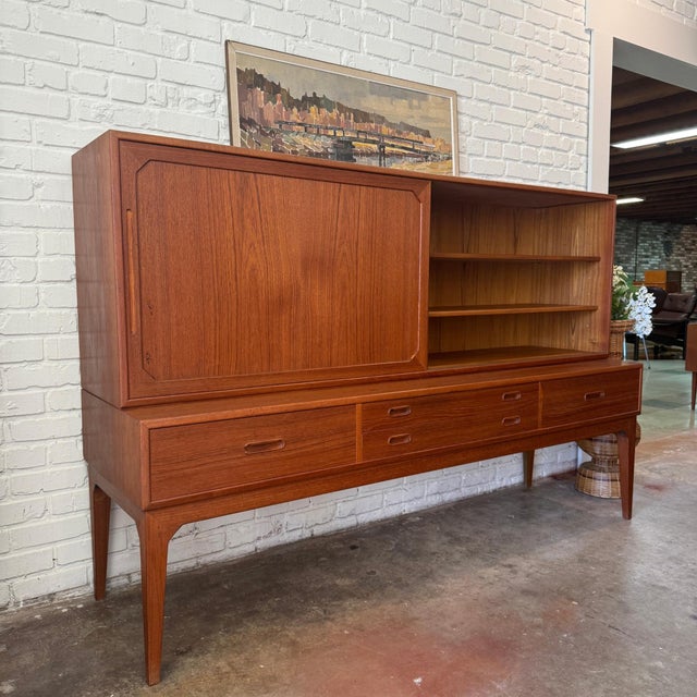 Mid 20th Century Mid 20th Century Danish Model 54 Highboard by Kai Kristiansen, Attributed For Sale - Image 5 of 7