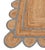 Not Yet Made - Made To Order Grey Trim Jute Scallop Braided Handmade Rug - 9'x12' For Sale - Image 5 of 11