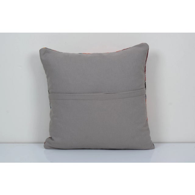 Turkish Patchwork Pillow Cover For Sale - Image 4 of 4
