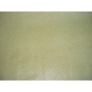 Moore & Giles Gabbana Lichen Lemongrass Cowhide Leather Upholstery - 25.26 SF For Sale