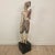 19th Century Southeast Asian Tall Painted & Carved Wood Figure of a Man For Sale - Image 4 of 15