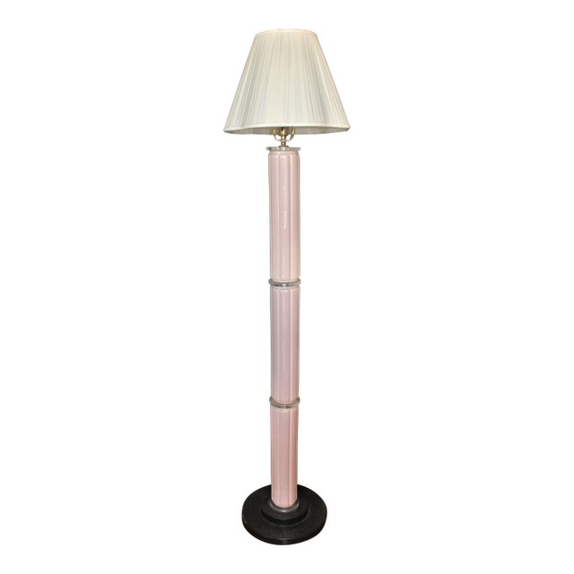 80's Glam Modern Floor Lamp For Sale