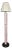 80's Glam Modern Floor Lamp For Sale