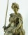 Carl Kauba Bronze Figure of "Justitia" Seated Woman with Sword For Sale - Image 4 of 7