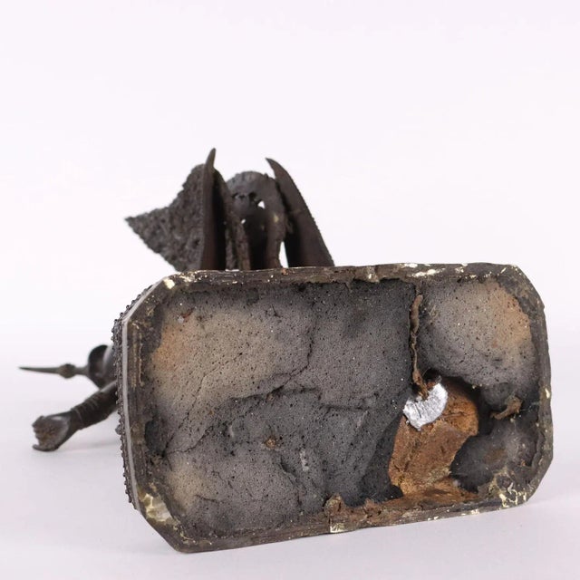 Bronze Figure of a Celestial Nymph Apsara For Sale - Image 10 of 11