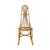 A beautiful mid-century bamboo and rattan designer chair in a distinct boho style, made in Italy during the 1960s. This...