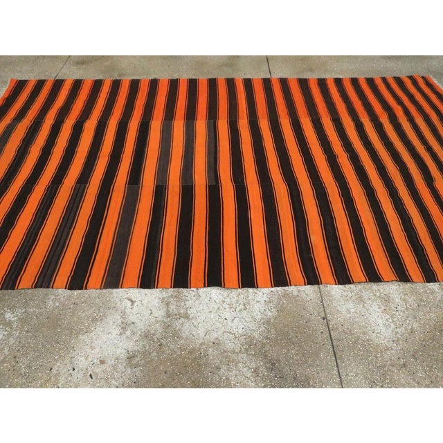Textile Galerie Shabab Collection Mid-20th Century Turkish Flatweave Kilim Accent Rug For Sale - Image 7 of 10