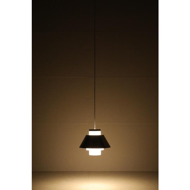 Danish Hanging Lamp by Bent Karlby for Lyfa, 1970s For Sale - Image 10 of 12