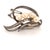 Contemporary 1990s Mikimoto Estate Akoya Pearl Brooch Pin Sterling Silver For Sale - Image 3 of 12
