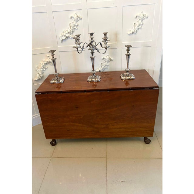 Antique Georgian Figured Mahogany Metamorphic Dining Table, 1780s For Sale - Image 14 of 18