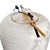 Late 20th Century Vintage Studio Art, by David Smyth, Signed - Raku Fired White Ceramic Vessel With Lid and Natural Wood Twig Accents – 9.5” For Sale - Image 5 of 12