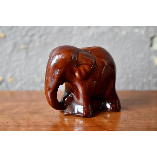 Boho Chic Small Zoomorphic Figure in Stoneware For Sale - Image 3 of 7